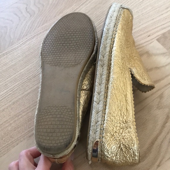 Stuart Weizmann Biarritz slip on espadrilles - Picture 5 of 6